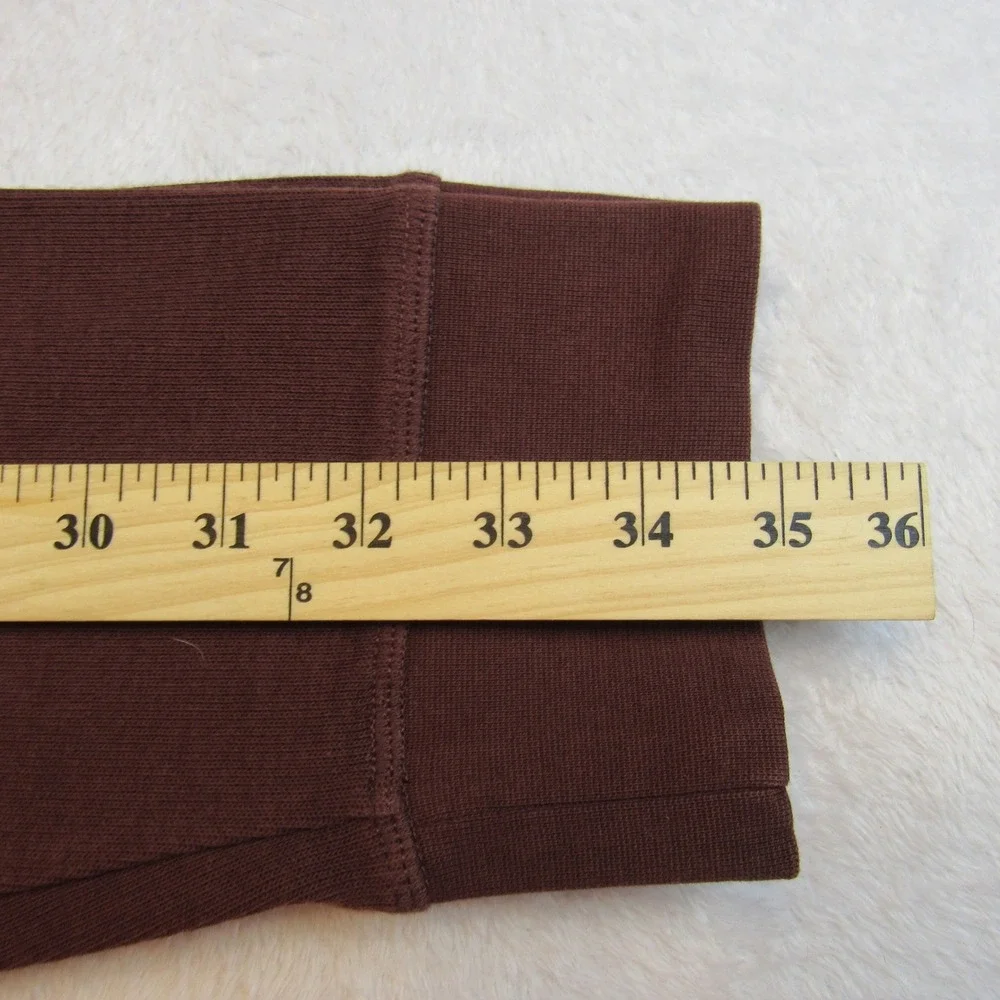 UNTUCKit Henley Sweatshirt Mens XXL Brown Excellent Veneroso 41307 Long Sleeve